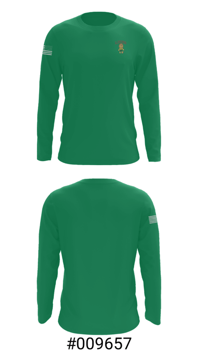 College Lakes Elementary School 47485354 Long Sleeve Performance Shirt - 18