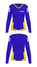 24Speed 41159952 Women's Long Sleeve V-neck Shirt - 29