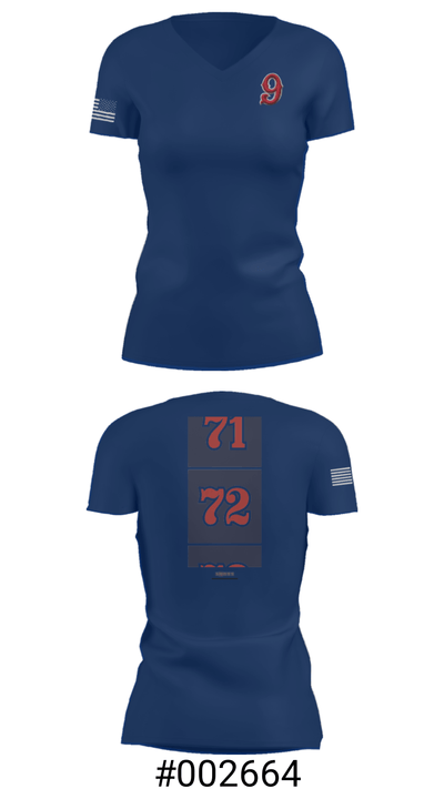 Vacaville fire 82363373 Women's Short Sleeve V-neck Shirt - 4