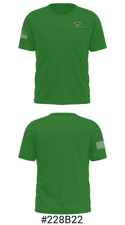 West Jones High School Basketball 7601592 Short Sleeve Performance Shirt - 19