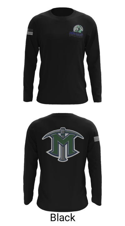 El Diamante High School Basketball 57210658 Long Sleeve Performance Shirt - 11