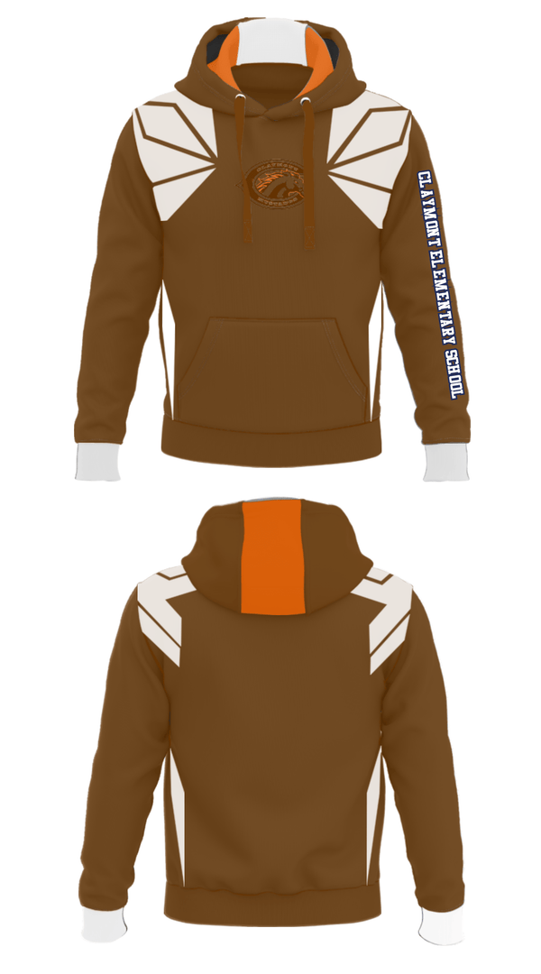 Hoodie, Claymont Elementary School, Spirit Store, Teamtime, Team time, sublimation, custom sports apparel, team uniforms, spirit wear, spiritwear, sports uniforms, custom shirts, team store, custom team store, fundraiser sports, apparel fundraiser