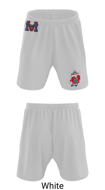 Medicine Valley High School Wrestling 56564921 Athletic Shorts With Pockets - 1