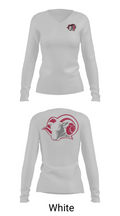 Franklinton High School Swimming 35883483 Women's Long Sleeve V-neck Shirt - 6