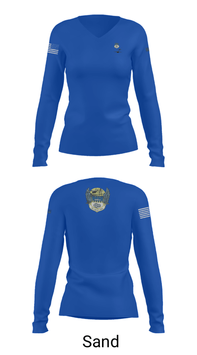 315th Airlift Wing/315th Maintenance Group 82634422 Women's Long Sleeve V-neck Shirt - 42