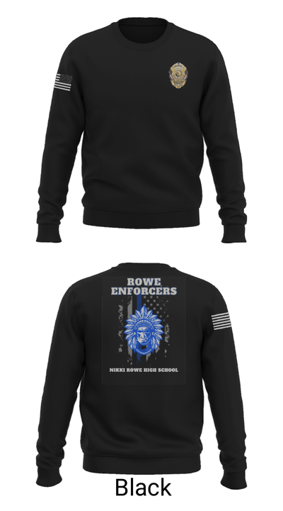 Rowe Enforcers 68406360 Crew Neck Sweatshirt - 18
