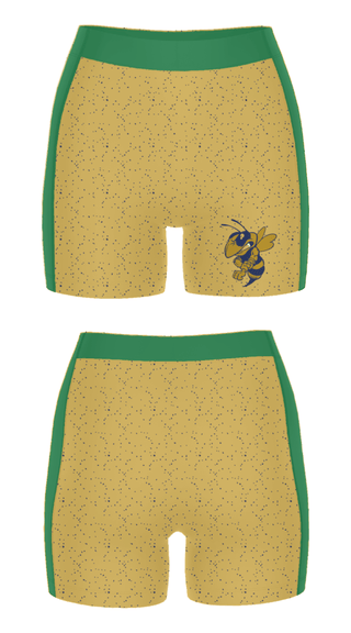 Women's Compression Shorts, Kingfisher Middle School Wrestling, Wrestling, Teamtime, Team time, sublimation, custom sports apparel, team uniforms, spirit wear, spiritwear, sports uniforms, custom shirts, team store, custom team store, fundraiser sports, apparel fundraiser
