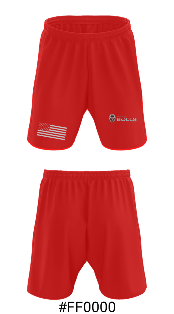 Athletic Shorts With Pockets, Birmingham Bulls-Hockey Club, Ice Hockey, Teamtime, Team time, sublimation, custom sports apparel, team uniforms, spirit wear, spiritwear, sports uniforms, custom shirts, team store, custom team store, fundraiser sports, apparel fundraiser
