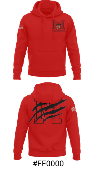Hoodie, Mansfield High School Basketball, Men's Basketball, Teamtime, Team time, sublimation, custom sports apparel, team uniforms, spirit wear, spiritwear, sports uniforms, custom shirts, team store, custom team store, fundraiser sports, apparel fundraiser