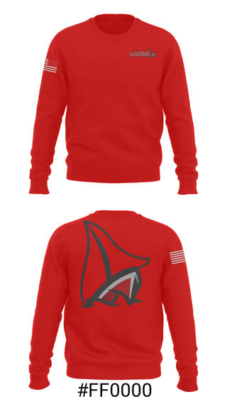 Crew Neck Sweatshirt, Detroit Lakes High School Swimming, Swimming, Teamtime, Team time, sublimation, custom sports apparel, team uniforms, spirit wear, spiritwear, sports uniforms, custom shirts, team store, custom team store, fundraiser sports, apparel fundraiser
