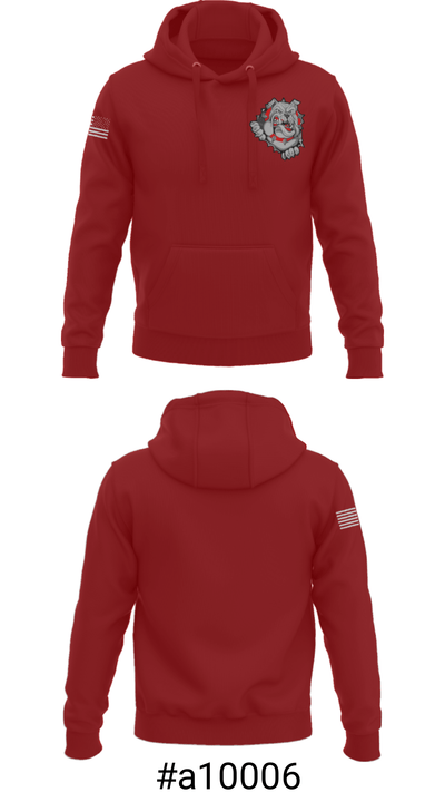 Bentley Junior High School Basketball 11856513 Hoodie - 17