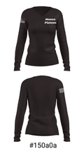 Moose Platoon 95714358 Women's Long Sleeve V-neck Shirt - 7