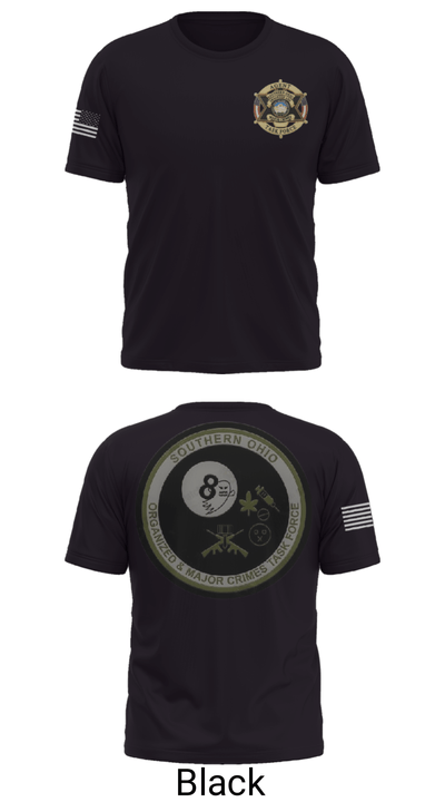 Southern Ohio Organized and Major Crimes Task Force 32942427 Short Sleeve Performance Shirt - 22