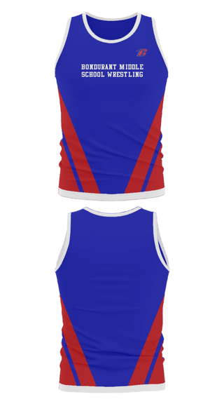 Tank Top, Bondurant Middle School Wrestling, Wrestling, Teamtime, Team time, sublimation, custom sports apparel, team uniforms, spirit wear, spiritwear, sports uniforms, custom shirts, team store, custom team store, fundraiser sports, apparel fundraiser
