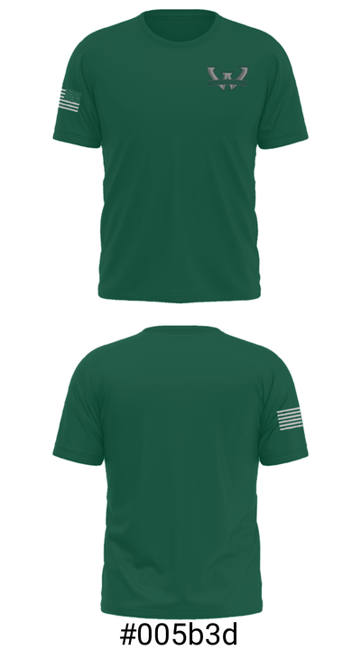 Woodland High School 16515476 Short Sleeve Performance Shirt - 19
