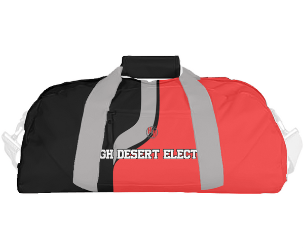 Duffle Bag, High Desert Electric, , Teamtime, Team time, sublimation, custom sports apparel, team uniforms, spirit wear, spiritwear, sports uniforms, custom shirts, team store, custom team store, fundraiser sports, apparel fundraiser