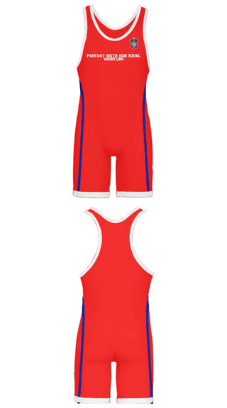 Wrestling Singlet, Parkway South High School Wrestling, Wrestling, Teamtime, Team time, sublimation, custom sports apparel, team uniforms, spirit wear, spiritwear, sports uniforms, custom shirts, team store, custom team store, fundraiser sports, apparel fundraiser