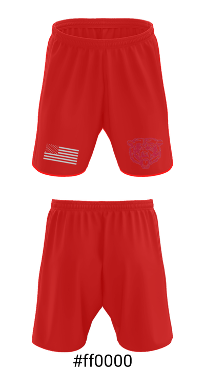 Northside High School Wrestling 9792405 Athletic Shorts With Pockets - 15