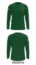 Dover High School Gymnastics 3343662 Long Sleeve Performance Shirt - 18