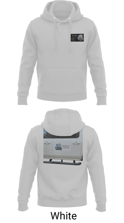 Tapia Tennis courts Resulfacing LLC 90376437 Hoodie - 3
