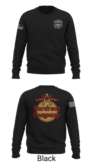 Crew Neck Sweatshirt, Hardrock Company, Army, Teamtime, Team time, sublimation, custom sports apparel, team uniforms, spirit wear, spiritwear, sports uniforms, custom shirts, team store, custom team store, fundraiser sports, apparel fundraiser