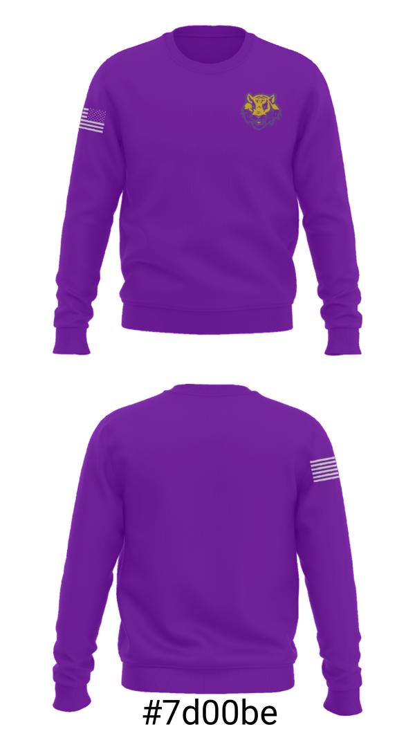 Crew Neck Sweatshirt, Edward Lee McClain High School Basketball, Women's Basketball, Teamtime, Team time, sublimation, custom sports apparel, team uniforms, spirit wear, spiritwear, sports uniforms, custom shirts, team store, custom team store, fundraiser sports, apparel fundraiser