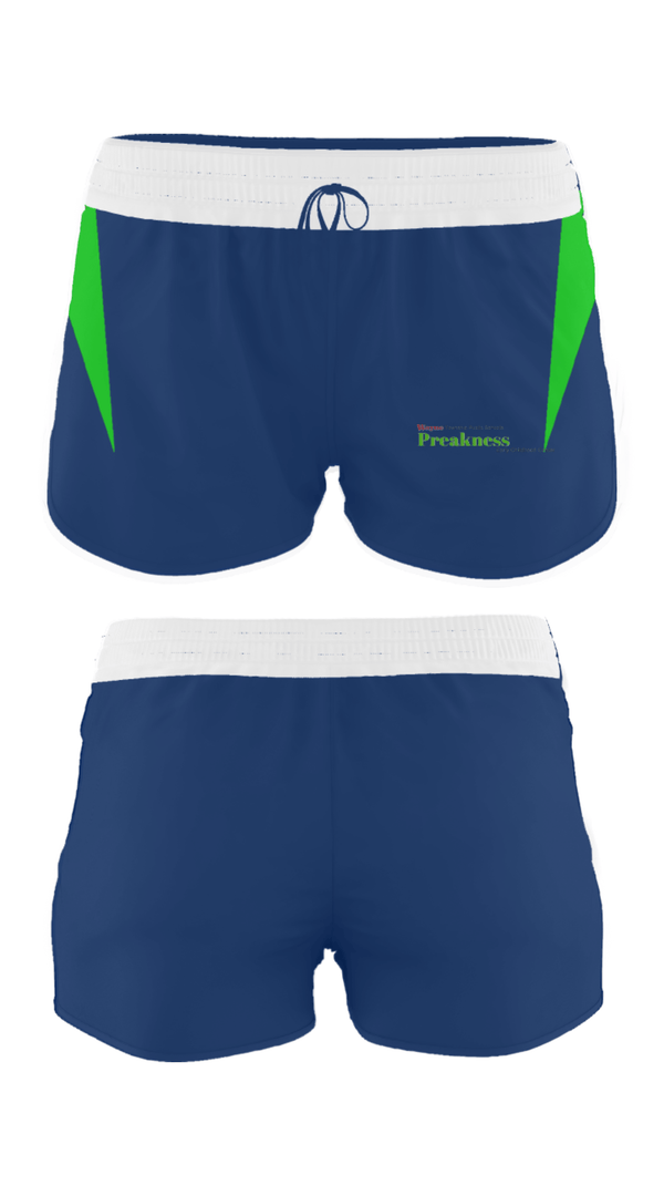 Women's Shorts, Preakness Early Childhood Center, Spirit Store, Teamtime, Team time, sublimation, custom sports apparel, team uniforms, spirit wear, spiritwear, sports uniforms, custom shirts, team store, custom team store, fundraiser sports, apparel fundraiser
