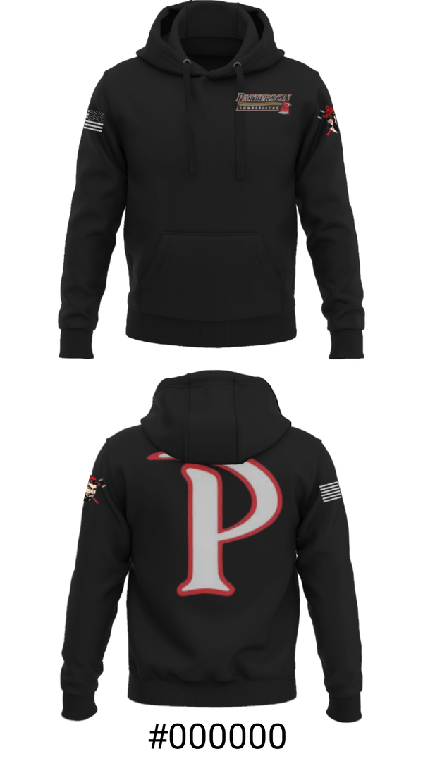 Hoodie, Patterson, Men's Basketball, Teamtime, Team time, sublimation, custom sports apparel, team uniforms, spirit wear, spiritwear, sports uniforms, custom shirts, team store, custom team store, fundraiser sports, apparel fundraiser