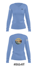 SMR -1740 27985309 Women's Long Sleeve V-neck Shirt - 20