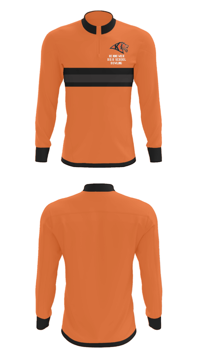Kennewick High School Bowling 38573744 Quarter Zip Jacket - 31