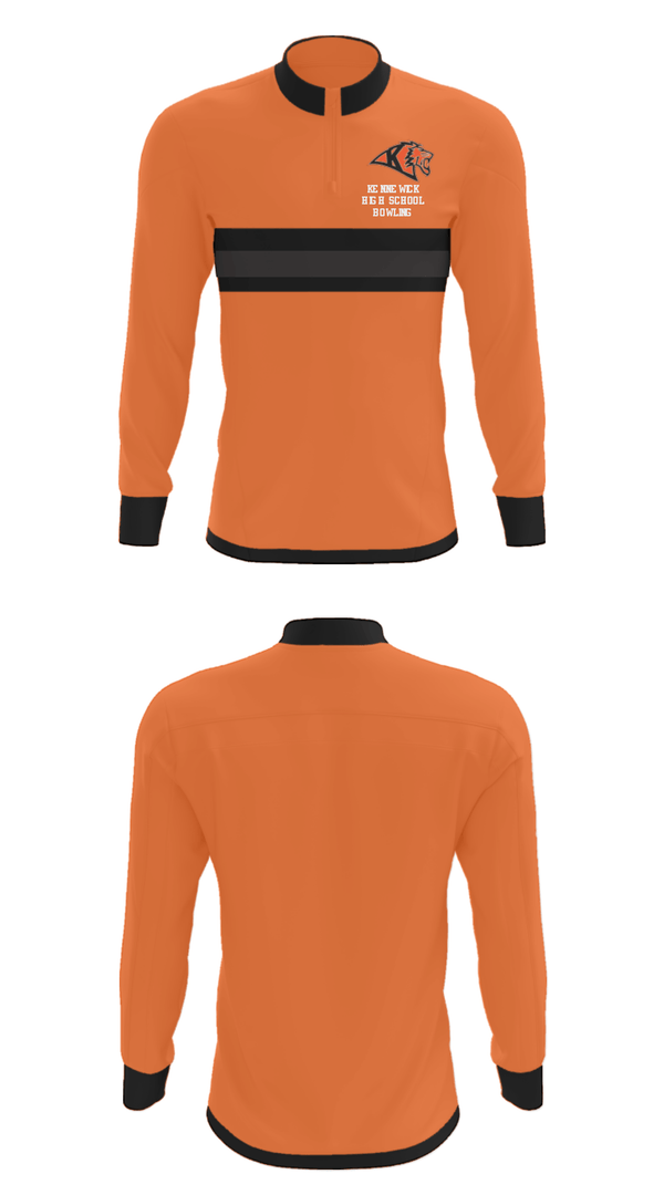 Quarter Zip Jacket, Kennewick High School Bowling, Bowling, Teamtime, Team time, sublimation, custom sports apparel, team uniforms, spirit wear, spiritwear, sports uniforms, custom shirts, team store, custom team store, fundraiser sports, apparel fundraiser