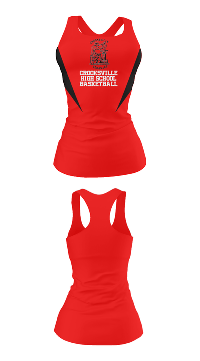 Crooksville High School Basketball 8887665 Tank Top - 35
