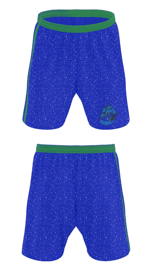 Athletic Shorts With Pockets, Clear-Creek Amana Middle School Basketball, Men's Basketball, Teamtime, Team time, sublimation, custom sports apparel, team uniforms, spirit wear, spiritwear, sports uniforms, custom shirts, team store, custom team store, fundraiser sports, apparel fundraiser