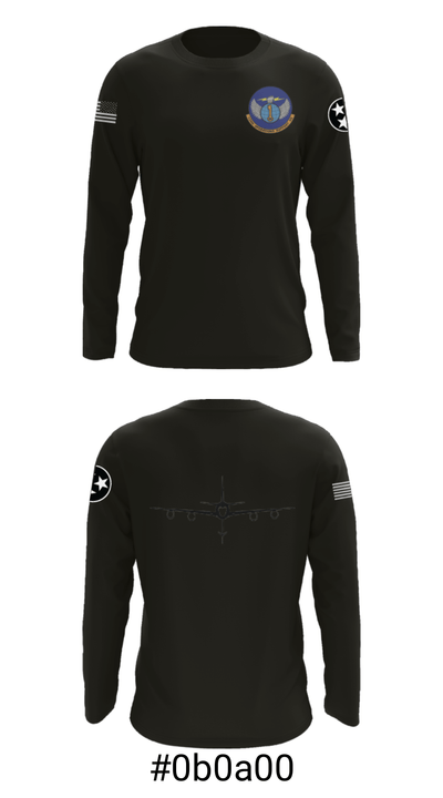 134 Operations Support Squadron 6553246 Long Sleeve Performance Shirt - 3