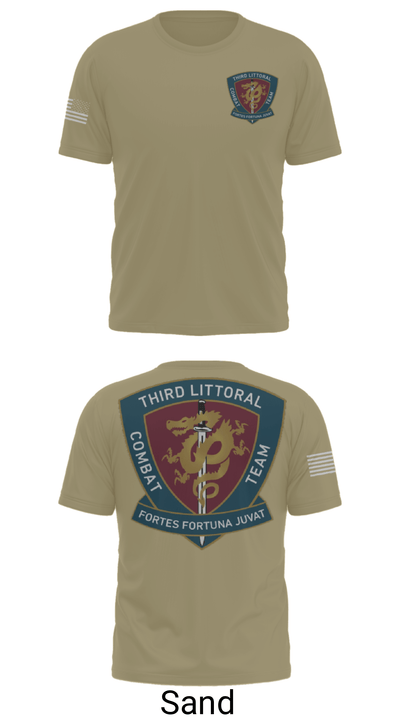 3rd LCT 36532313 Short Sleeve Performance Shirt - 46