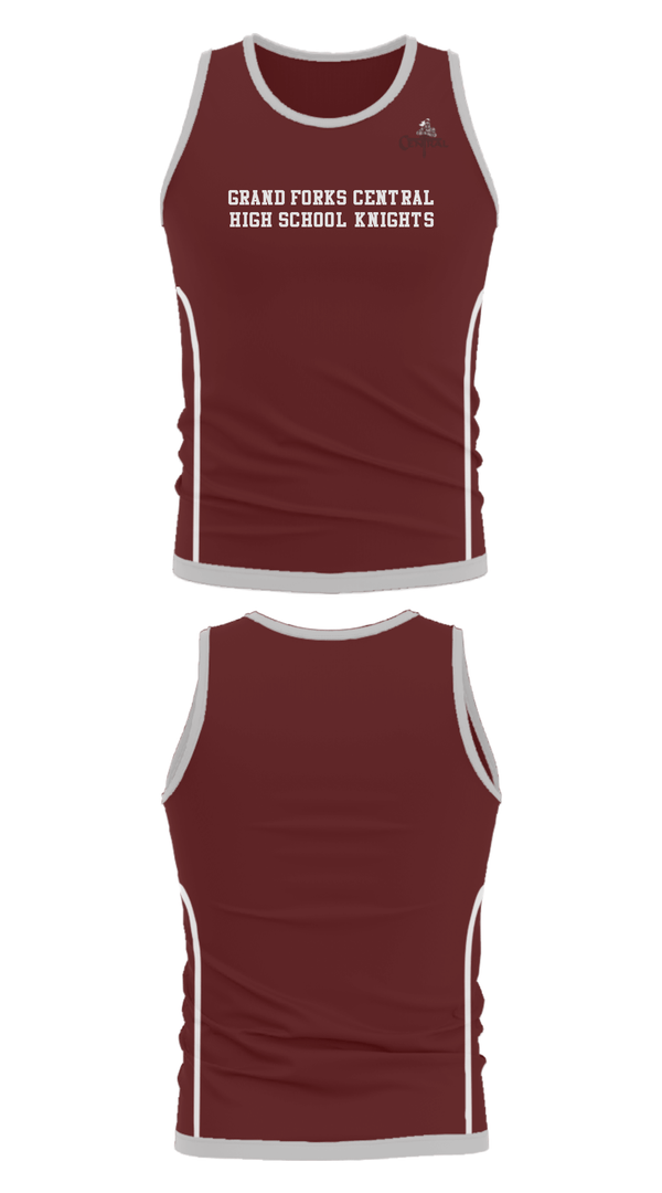 Tank Top, Grand Forks Central High School Knights, Spirit Store, Teamtime, Team time, sublimation, custom sports apparel, team uniforms, spirit wear, spiritwear, sports uniforms, custom shirts, team store, custom team store, fundraiser sports, apparel fundraiser