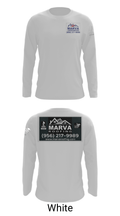 Marva Roofing 1081209 Long Sleeve Performance Shirt - 4