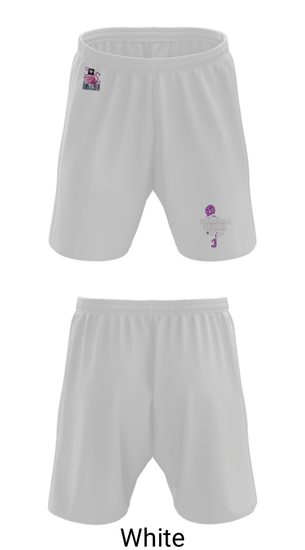 Athletic Shorts With Pockets, Paradise Funnel Cakes, , Teamtime, Team time, sublimation, custom sports apparel, team uniforms, spirit wear, spiritwear, sports uniforms, custom shirts, team store, custom team store, fundraiser sports, apparel fundraiser