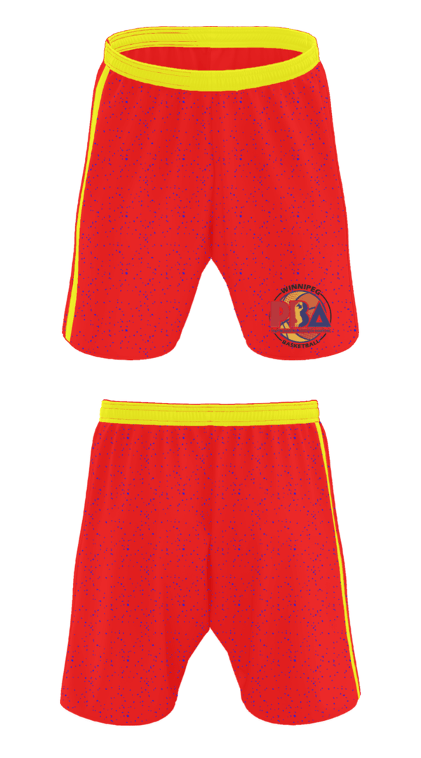 Athletic Shorts With Pockets, Philippine Basketball Association Winnipeg Inc, Men's Basketball, Teamtime, Team time, sublimation, custom sports apparel, team uniforms, spirit wear, spiritwear, sports uniforms, custom shirts, team store, custom team store, fundraiser sports, apparel fundraiser