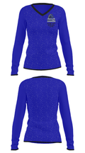 Kingman Academy Of Learning - Intermediate School 58043852 Women's Long Sleeve V-neck Shirt - 33