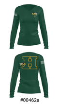 Hastings High School Basketball 68137500 Women's Long Sleeve V-neck Shirt - 20