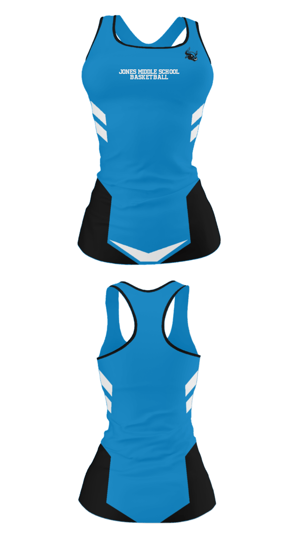 Tank Top, Jones Middle School Basketball, Men's Basketball, Teamtime, Team time, sublimation, custom sports apparel, team uniforms, spirit wear, spiritwear, sports uniforms, custom shirts, team store, custom team store, fundraiser sports, apparel fundraiser