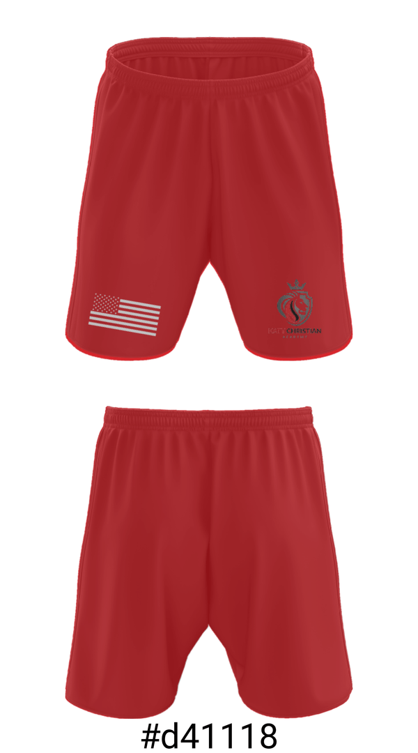 Athletic Shorts With Pockets, Katy Christian Academy Basketball, Men's Basketball, Teamtime, Team time, sublimation, custom sports apparel, team uniforms, spirit wear, spiritwear, sports uniforms, custom shirts, team store, custom team store, fundraiser sports, apparel fundraiser