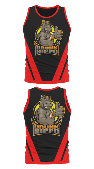 Tank Top, Drunk Hippo Racing, , Teamtime, Team time, sublimation, custom sports apparel, team uniforms, spirit wear, spiritwear, sports uniforms, custom shirts, team store, custom team store, fundraiser sports, apparel fundraiser