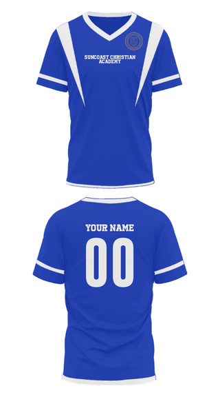 Mens Soccer Jersey, Suncoast Christian Academy, Spirit Store, Teamtime, Team time, sublimation, custom sports apparel, team uniforms, spirit wear, spiritwear, sports uniforms, custom shirts, team store, custom team store, fundraiser sports, apparel fundraiser