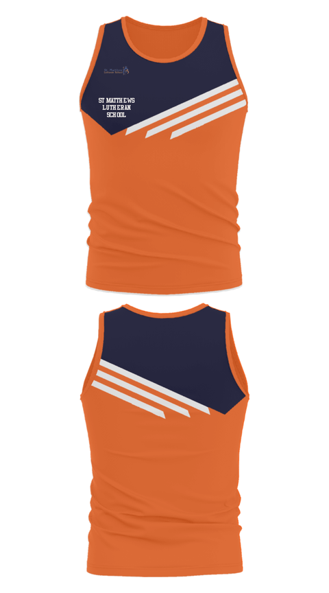 Tank Top, St Matthews Lutheran School, Spirit Store, Teamtime, Team time, sublimation, custom sports apparel, team uniforms, spirit wear, spiritwear, sports uniforms, custom shirts, team store, custom team store, fundraiser sports, apparel fundraiser