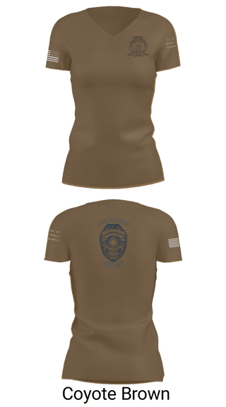 Women's Short Sleeve Vneck Shirt, 2023-B BRC, Police, Teamtime, Team time, sublimation, custom sports apparel, team uniforms, spirit wear, spiritwear, sports uniforms, custom shirts, team store, custom team store, fundraiser sports, apparel fundraiser