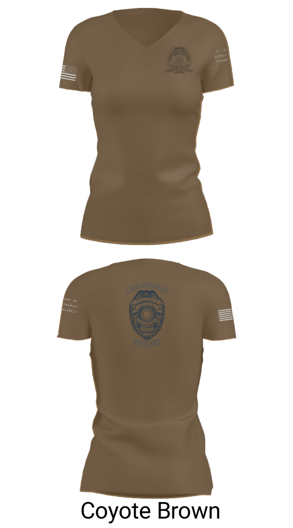 Women's Short Sleeve Vneck Shirt, 2023-B BRC, Police, Teamtime, Team time, sublimation, custom sports apparel, team uniforms, spirit wear, spiritwear, sports uniforms, custom shirts, team store, custom team store, fundraiser sports, apparel fundraiser