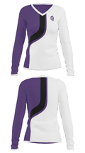 Ardrey Kell High School Wrestling 27645885 Women's Long Sleeve V-neck Shirt - 35