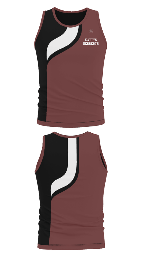 Tank Top, Kattys Desserts, , Teamtime, Team time, sublimation, custom sports apparel, team uniforms, spirit wear, spiritwear, sports uniforms, custom shirts, team store, custom team store, fundraiser sports, apparel fundraiser